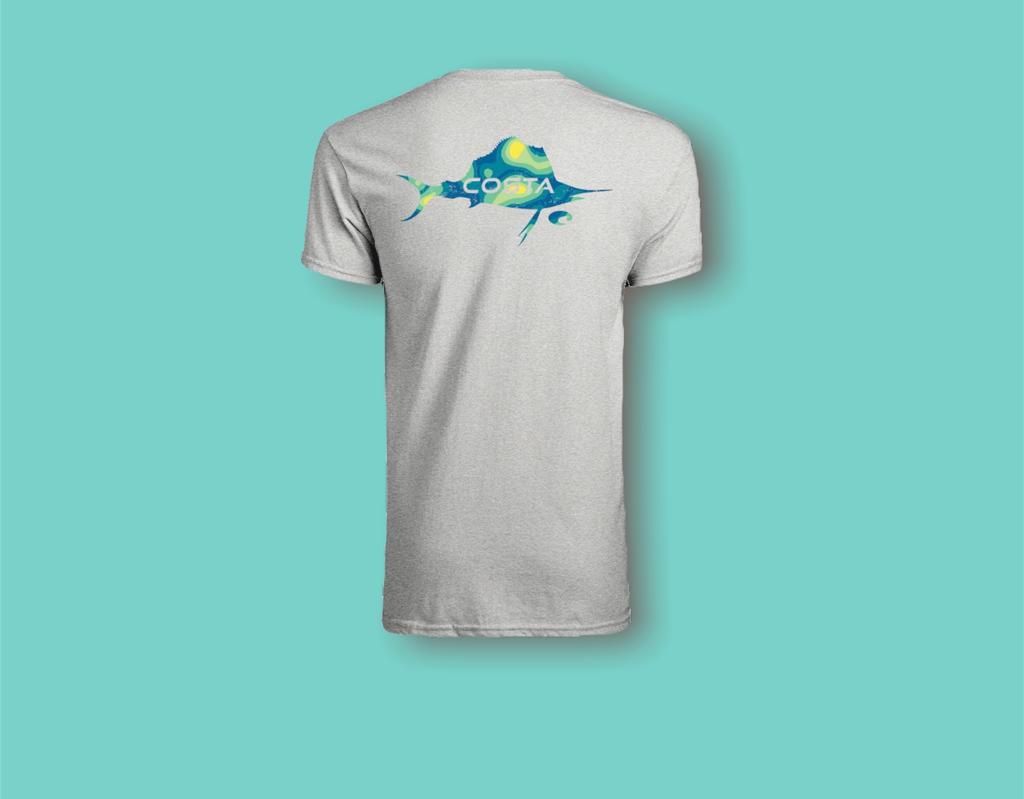 Costa Crew Neck Radarsail Grey Heather