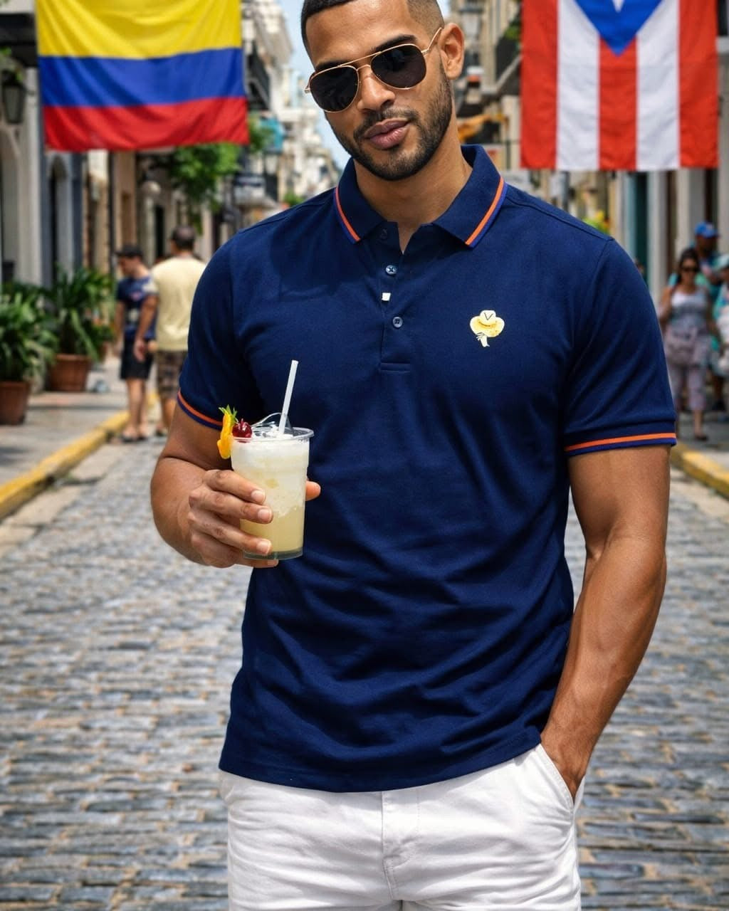 Polo Sebasttino Navy #212