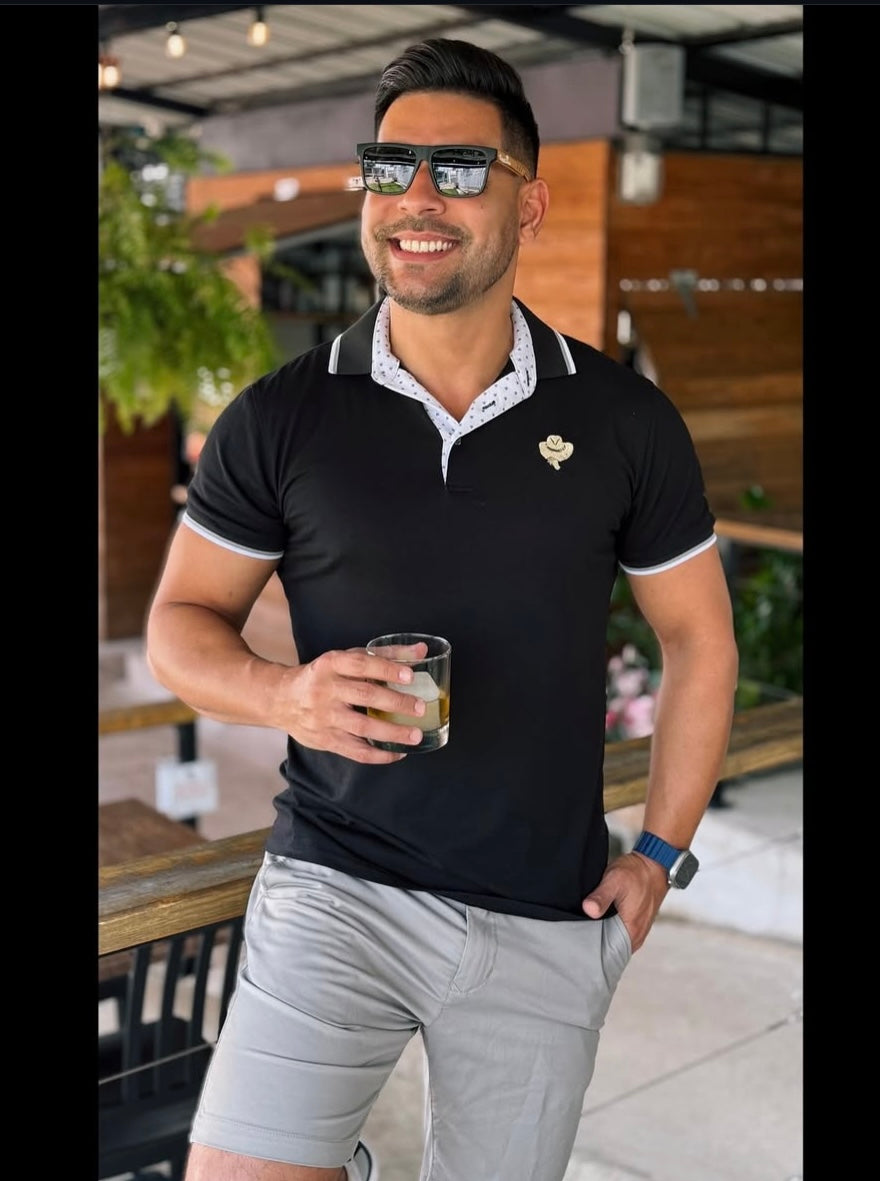 Polo Sebasttino Blk
