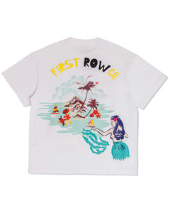 First Row Camiseta Grafica Vacaciones Tropical