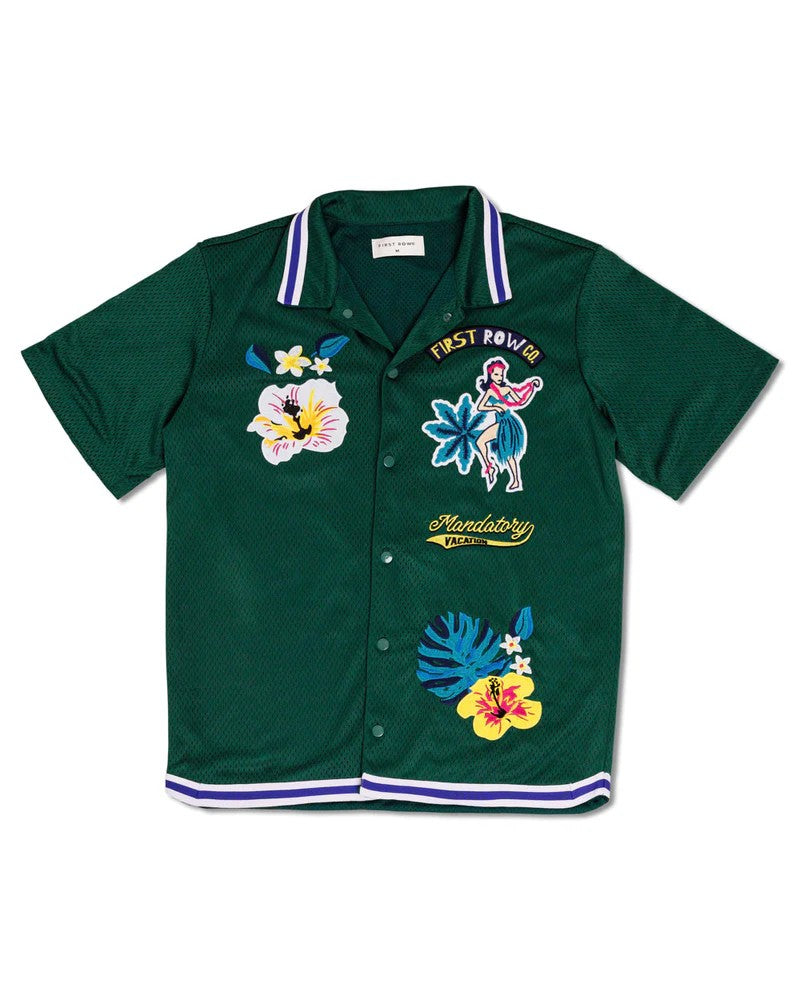 First Row Camisa de malla de Vacaciones Tropicale