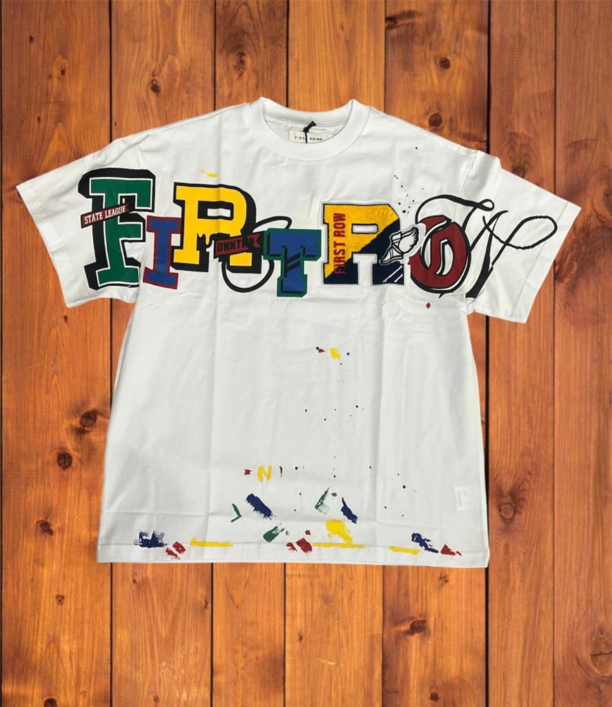 First Row Camisa grafica con parche