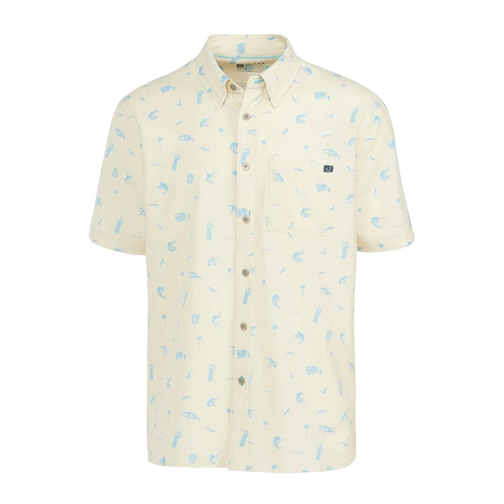 Avid  Palapa Shirt westwinds Bone
