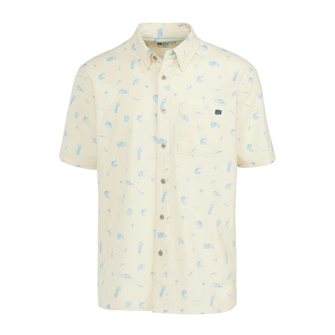 Avid  Palapa Shirt westwinds Bone