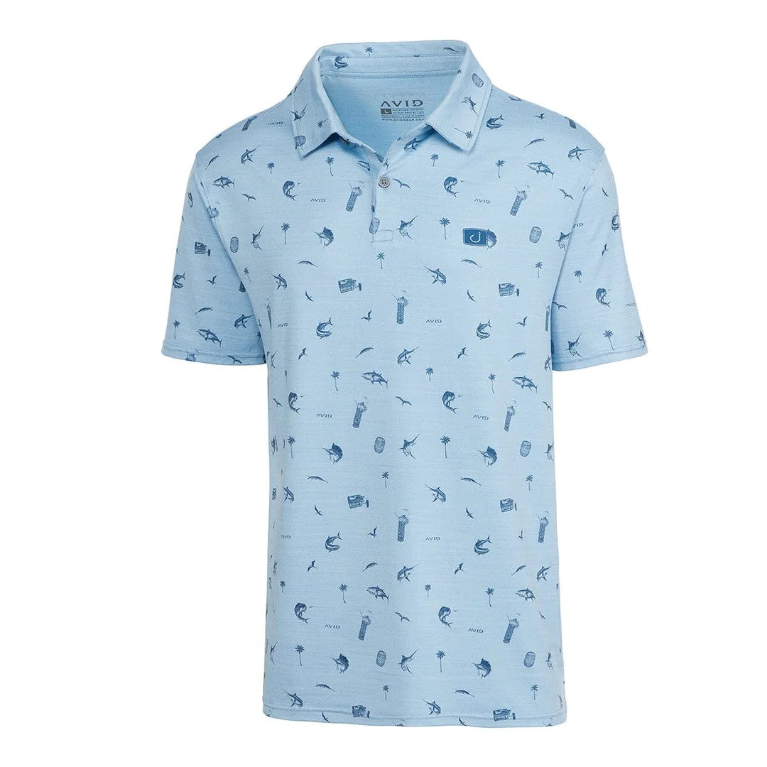 Avid West Winds Pacifico Polo Sky