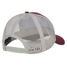 Load image into Gallery viewer, Avid Layday Trucker Hat Wine Chambray
