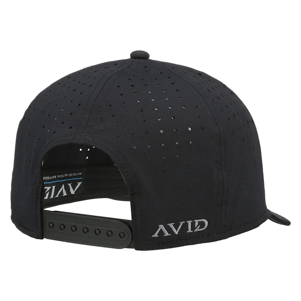 Avid  Performance Snapback Hat Black