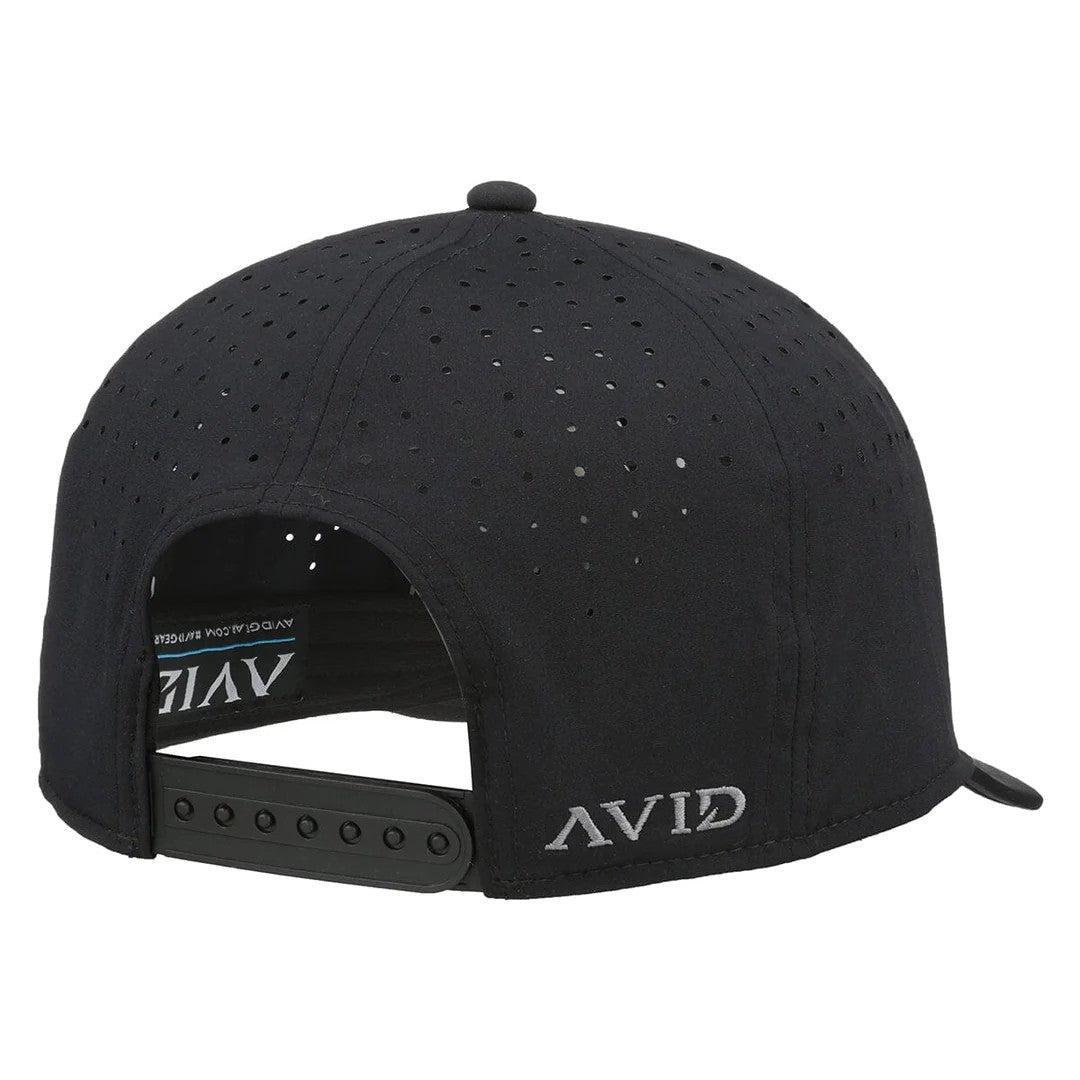 Avid  Performance Snapback Hat Black