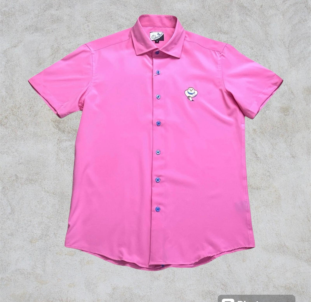 Shirt Sebasttino Solid Pink