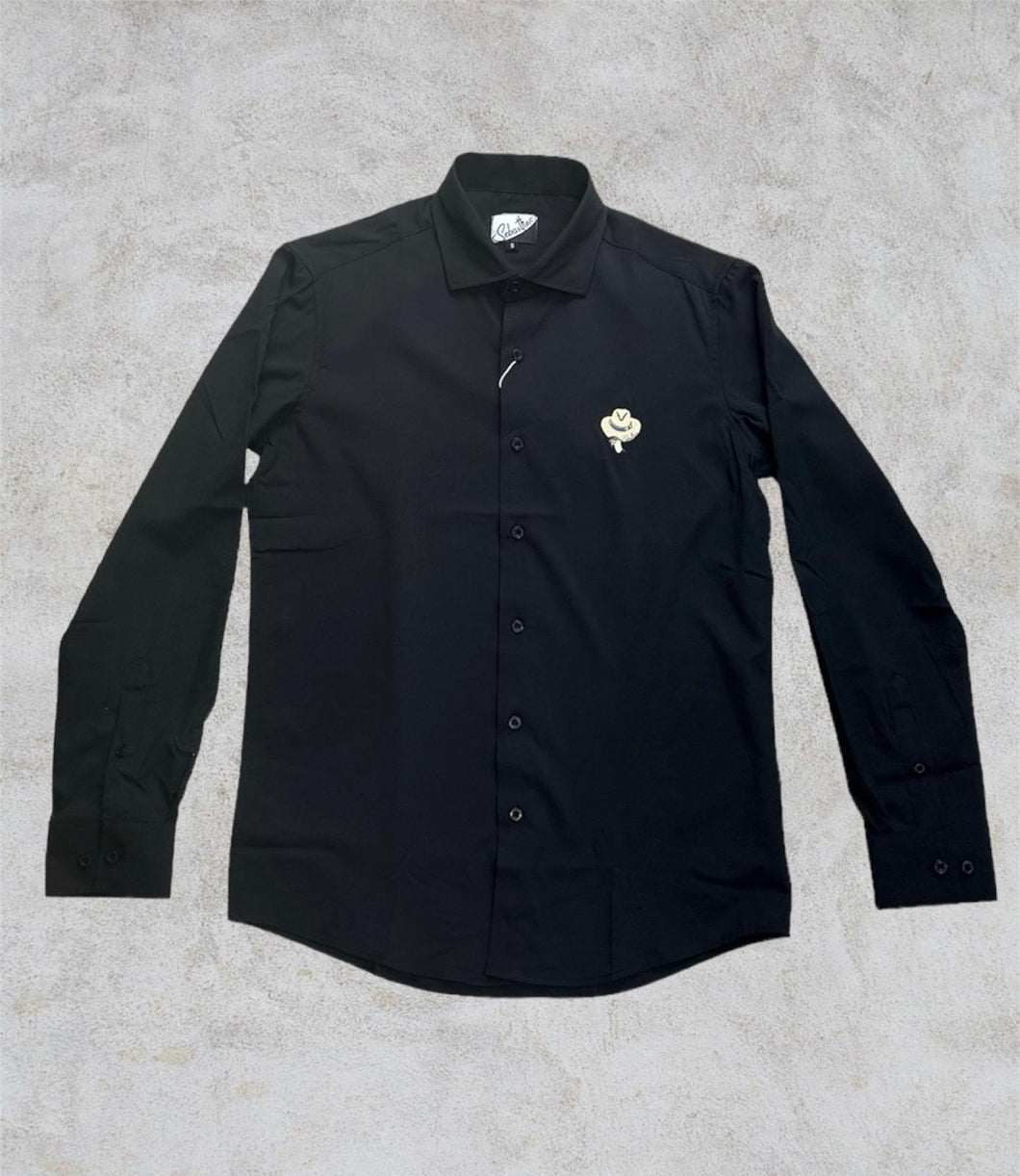 Long Sleeve Sebasttino  BLK