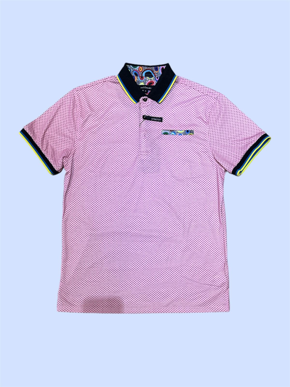 Polo Addict -Dot -Pink