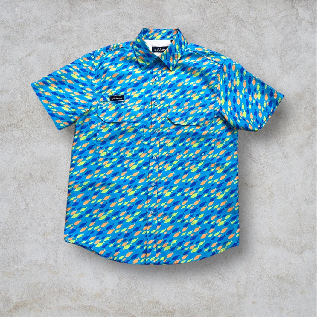 Shirt Addict 13940 Neon Fish