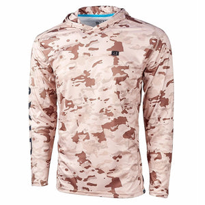 Kinetic Camo Avidry Hoodie Sand Camo