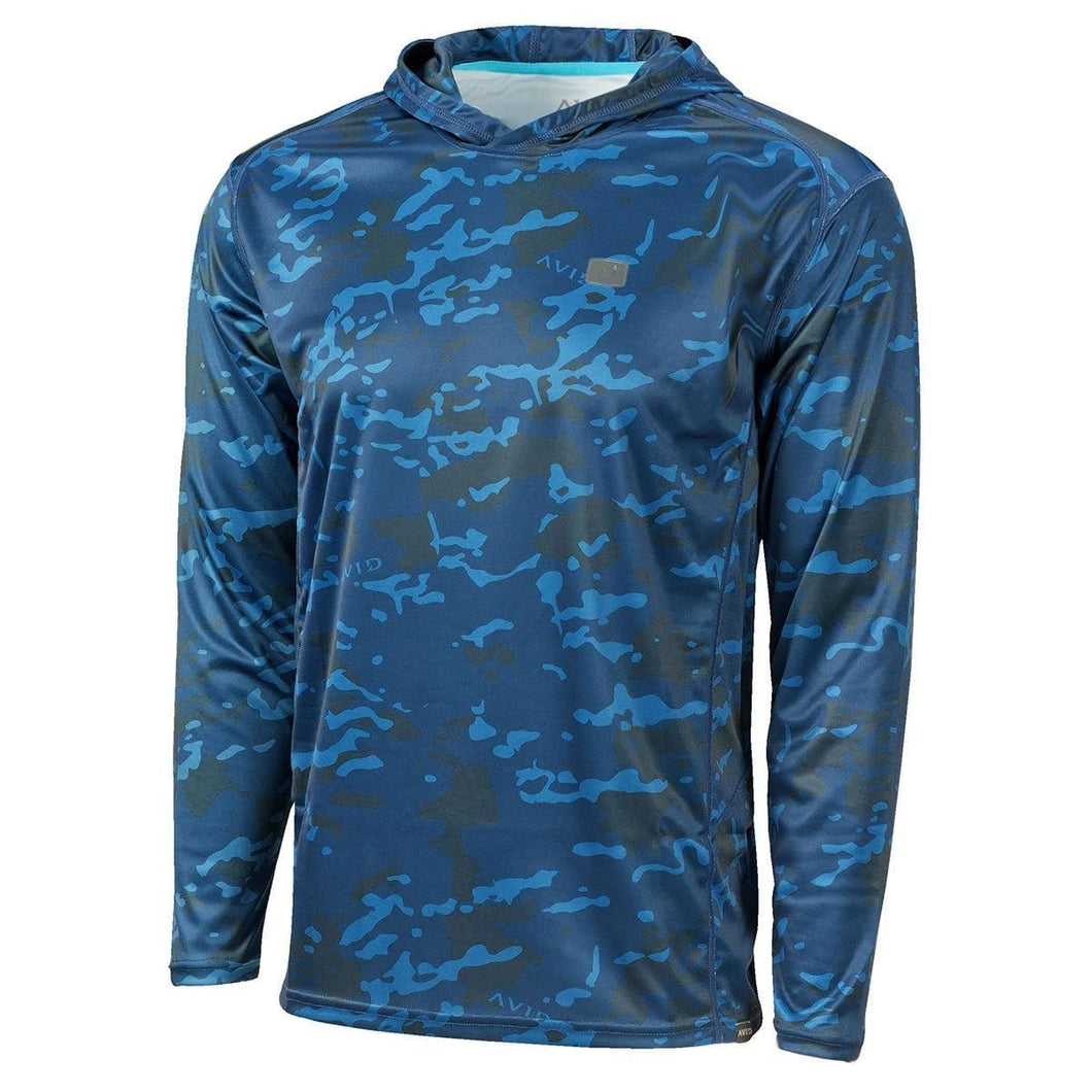 Kinetic Camo Avidry Hoodie Sea Camo