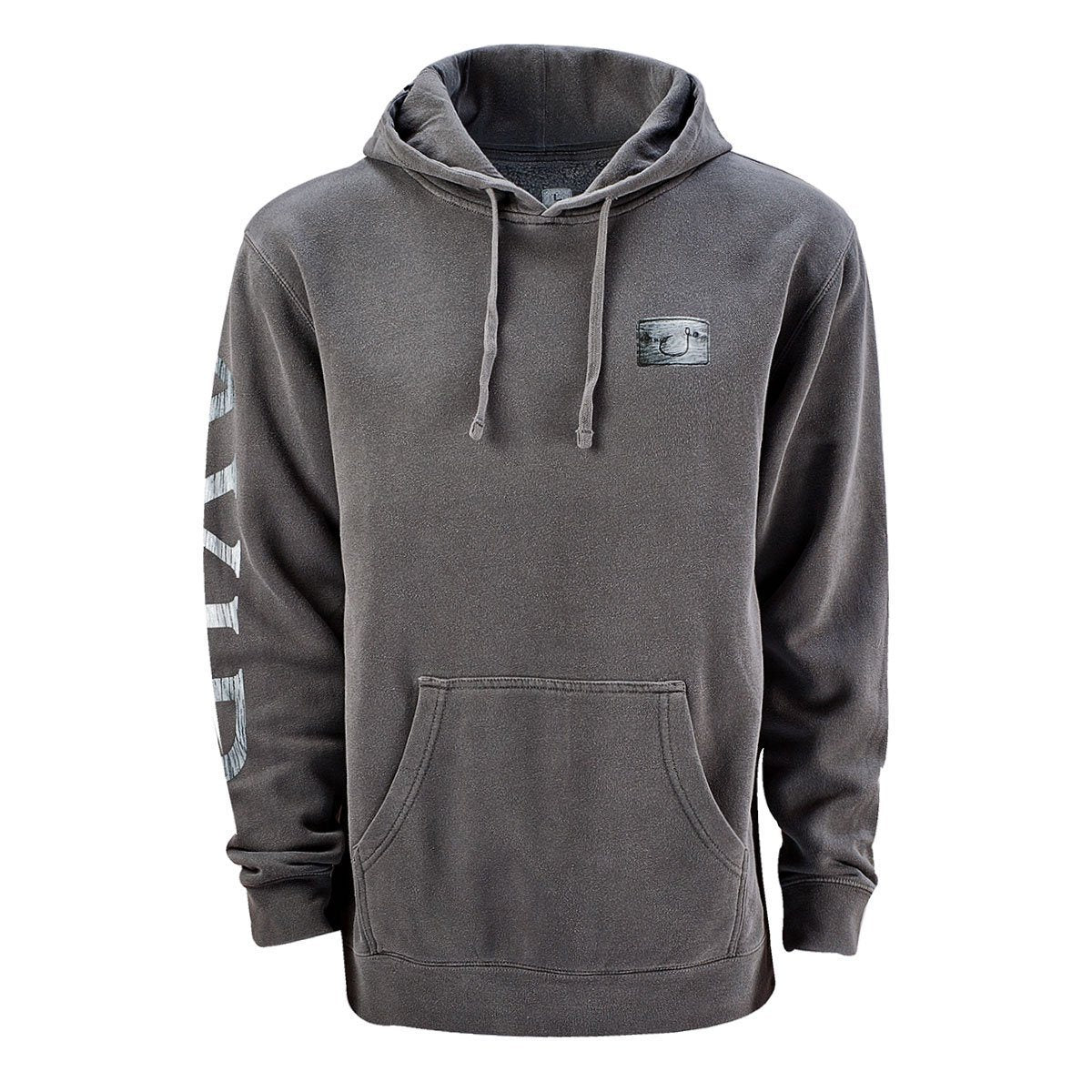 Woodgrain Fleece Blk