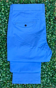 Casual pants color blue