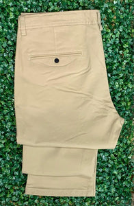 Casual pants color kaki