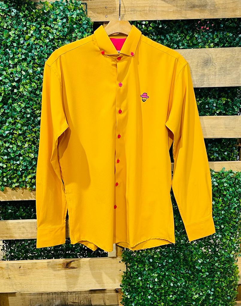 LONG SLEEVE MUSTARD