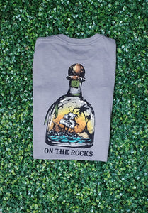 Avid On The Rocks T-Shirt Ash Heather