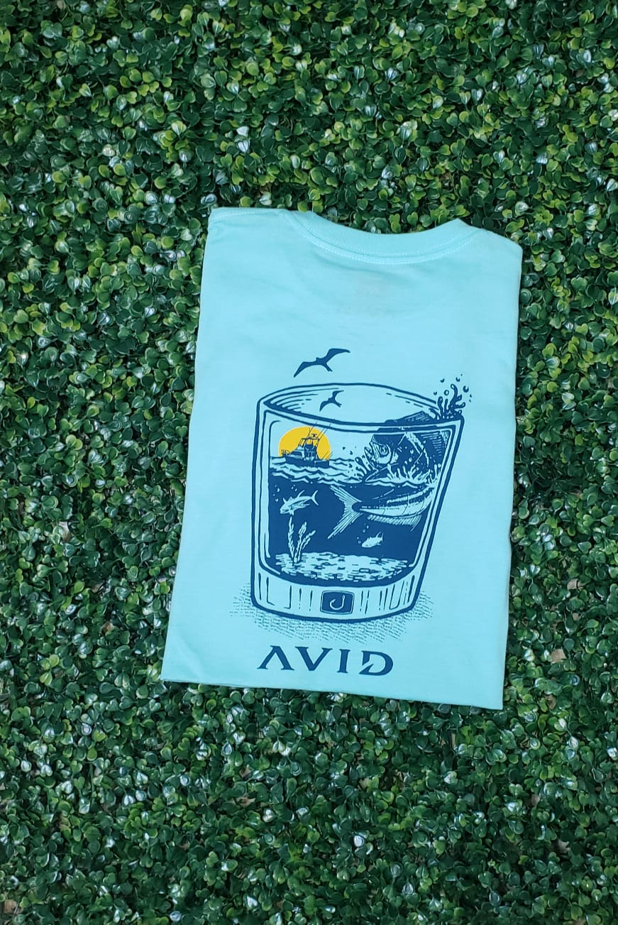 Avid Happy Hour Tee Mint