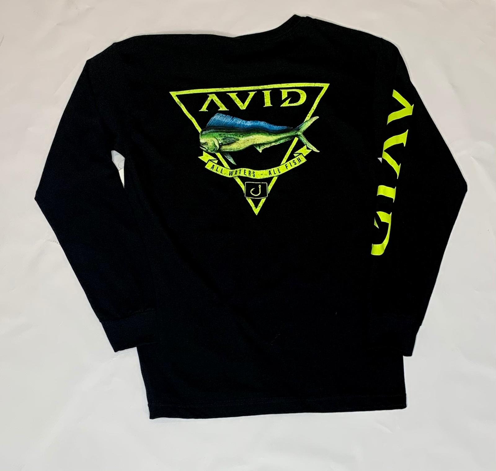 Mahi Trophy L\S Tee Black