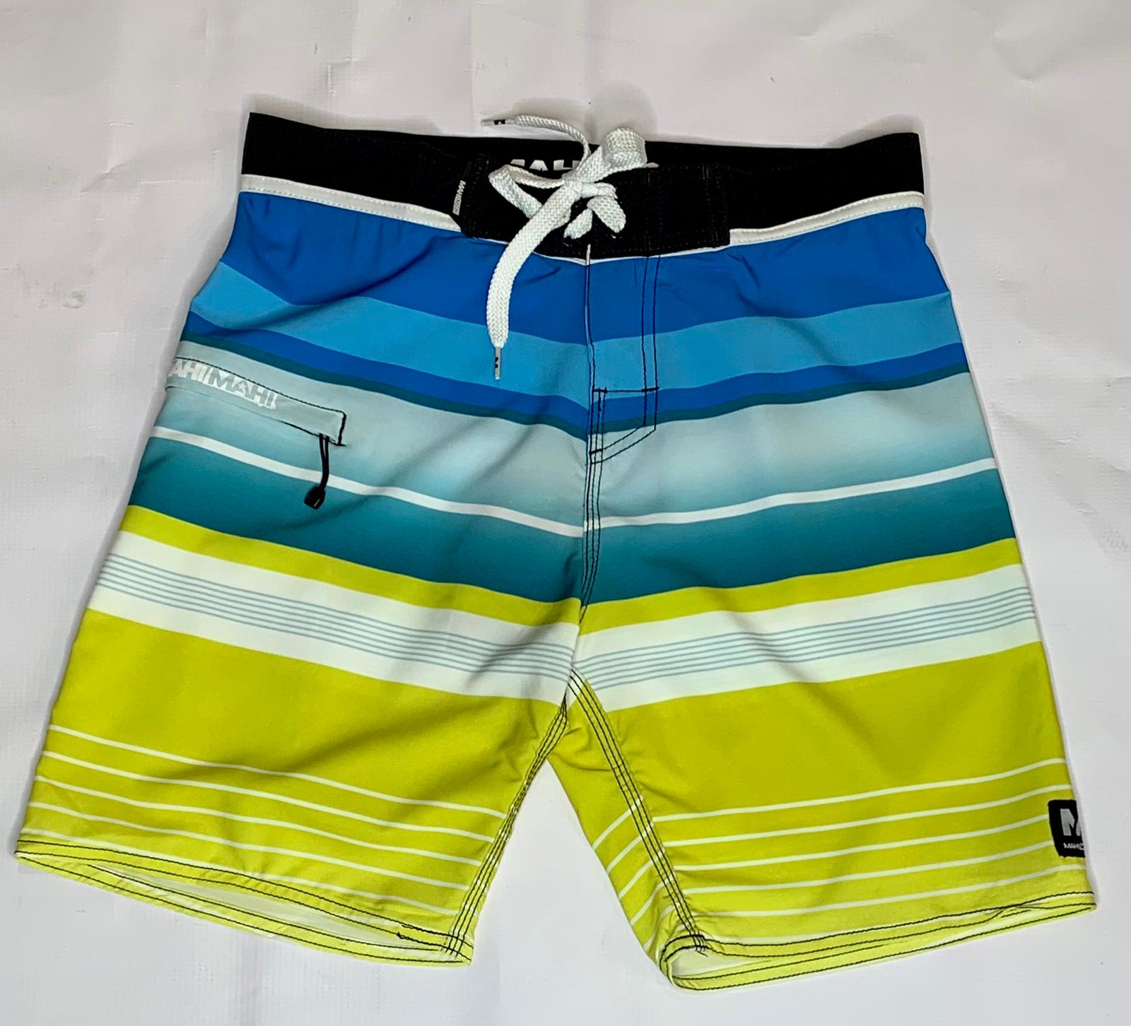 Short Mahi Mahi Azul\Amarillo