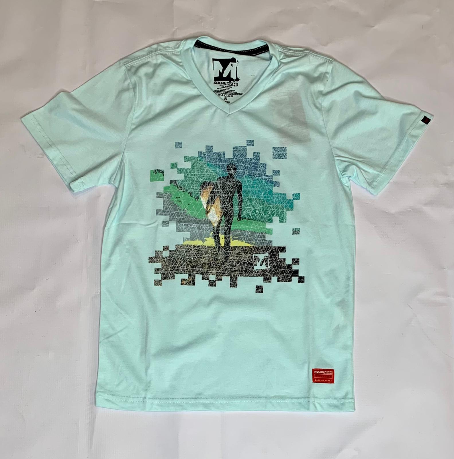 Crew Neck Mahi Mahi White