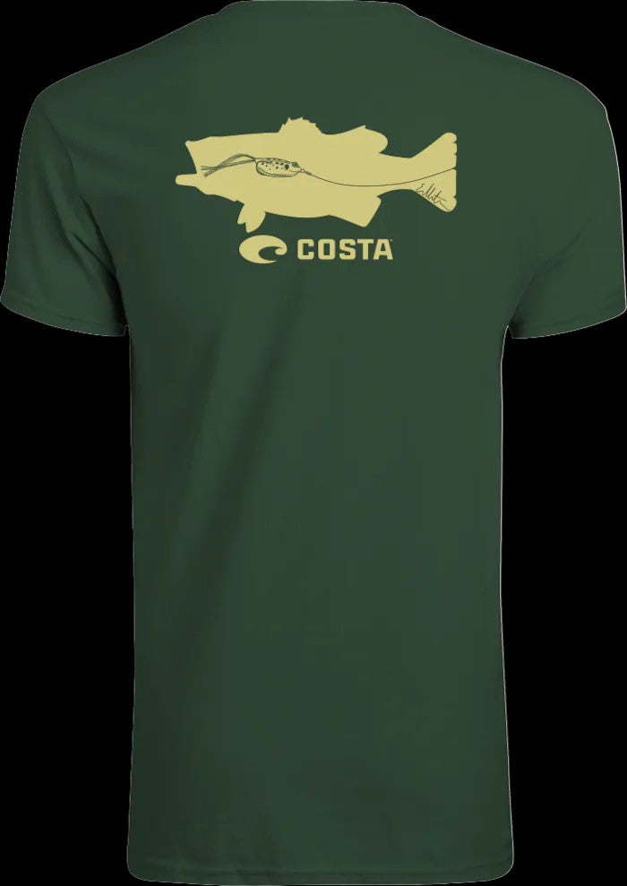 Lure Bass SS Crew Forest Green