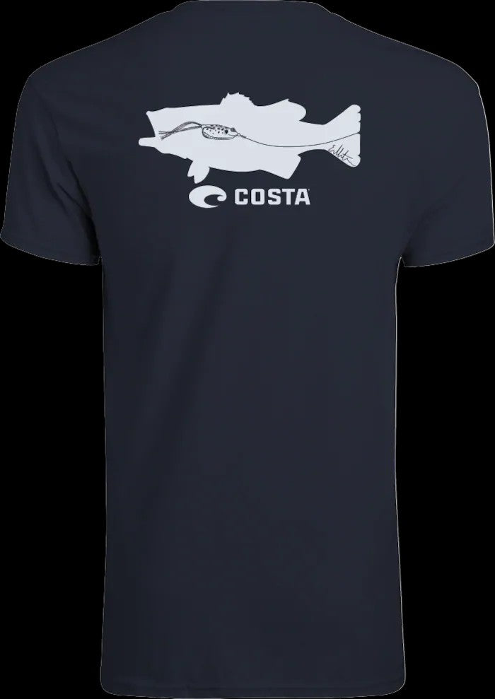 Lure Bass SS Crew Navy