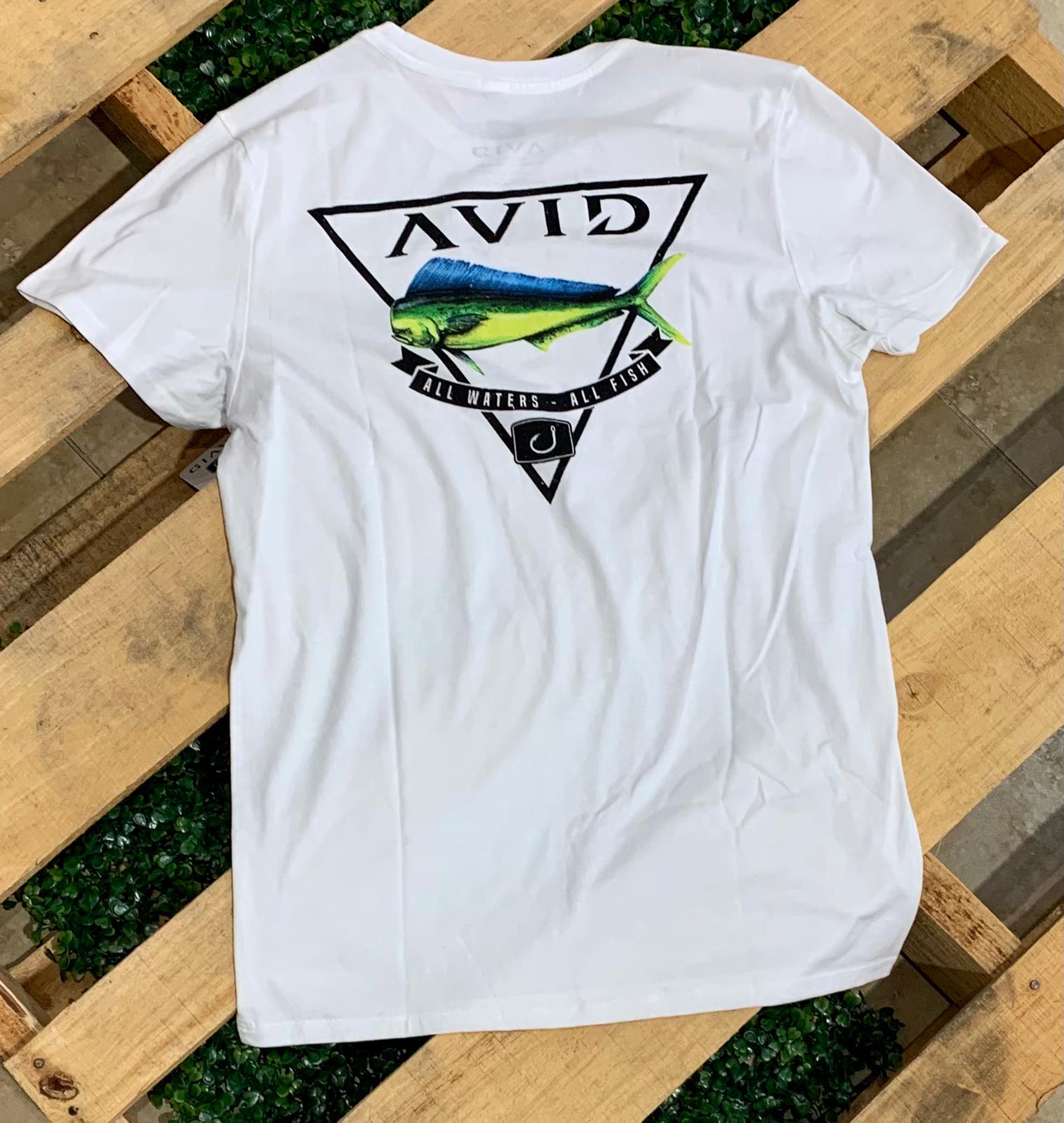 Trophy Mahi Tee White