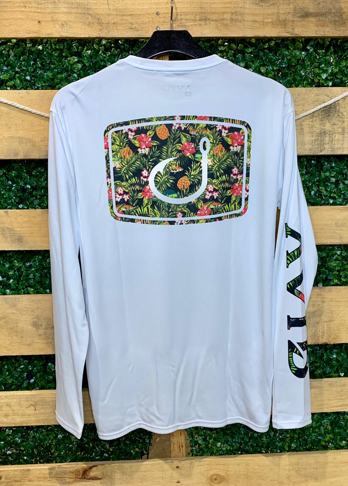 Tech Sandbar Pineapple Express Avidry Ls White