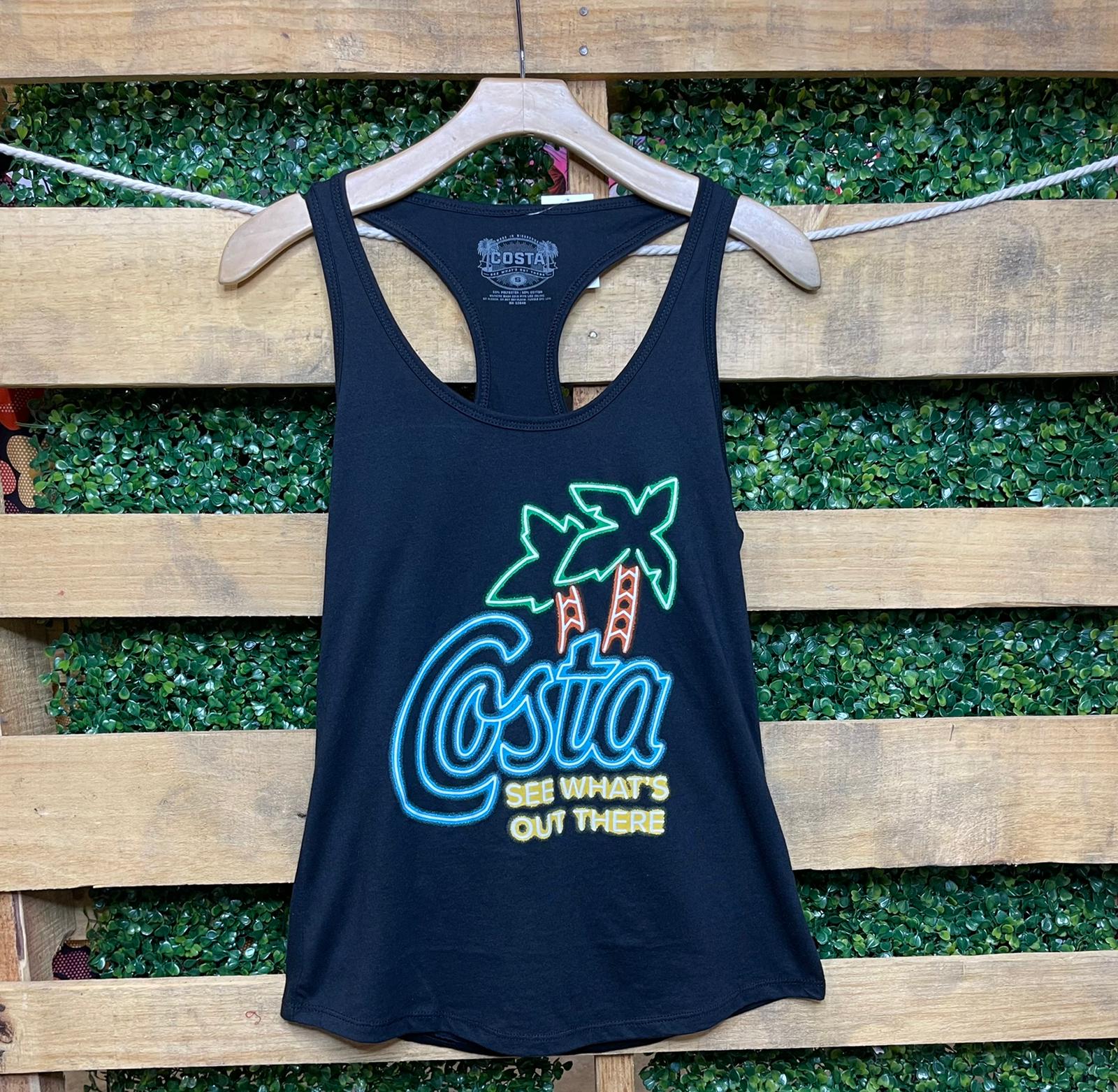 Tank Top Mujer Neonpalmf 3OBL Black