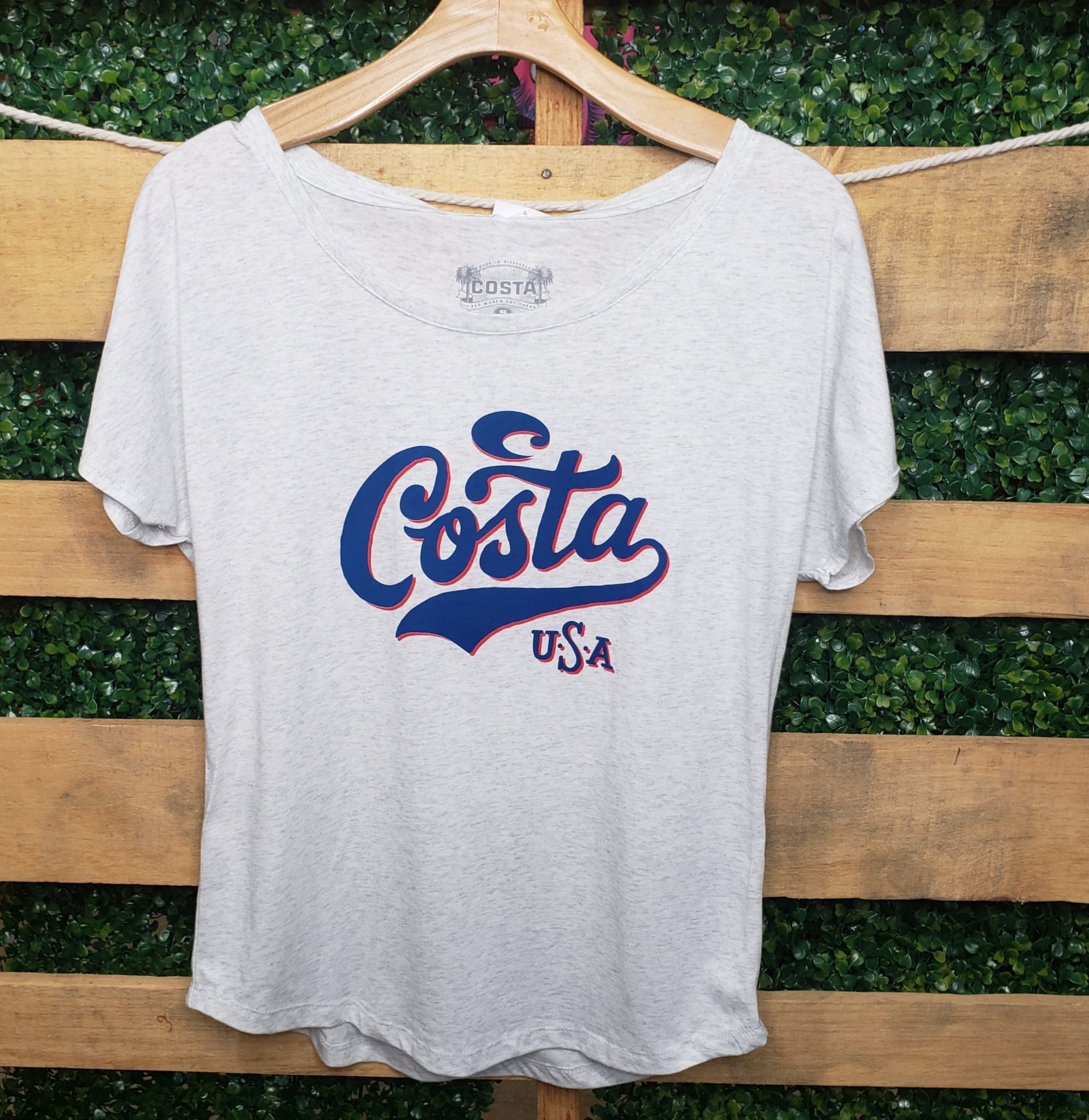 Crew Mujer Amerscripf 00HW Heather White