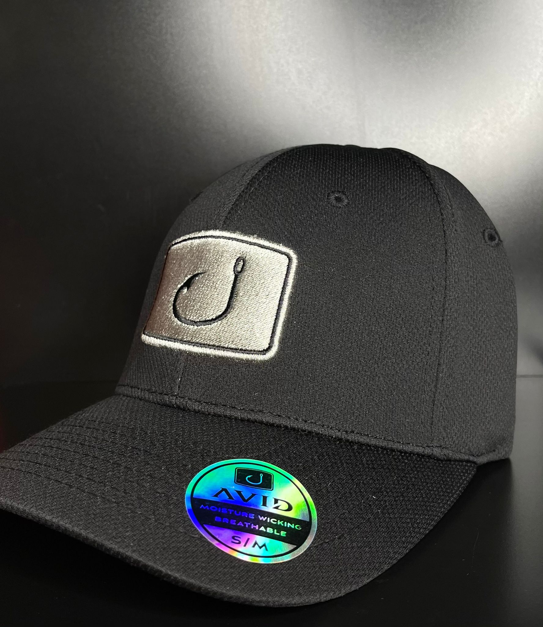 Hat Iconic Fitted Black\Charcoal