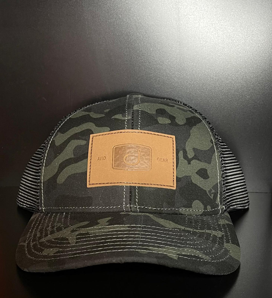 Hat Gauge Trucker Black Camo