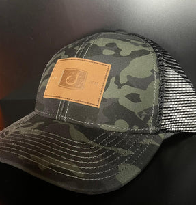 Hat Gauge Trucker Black Camo