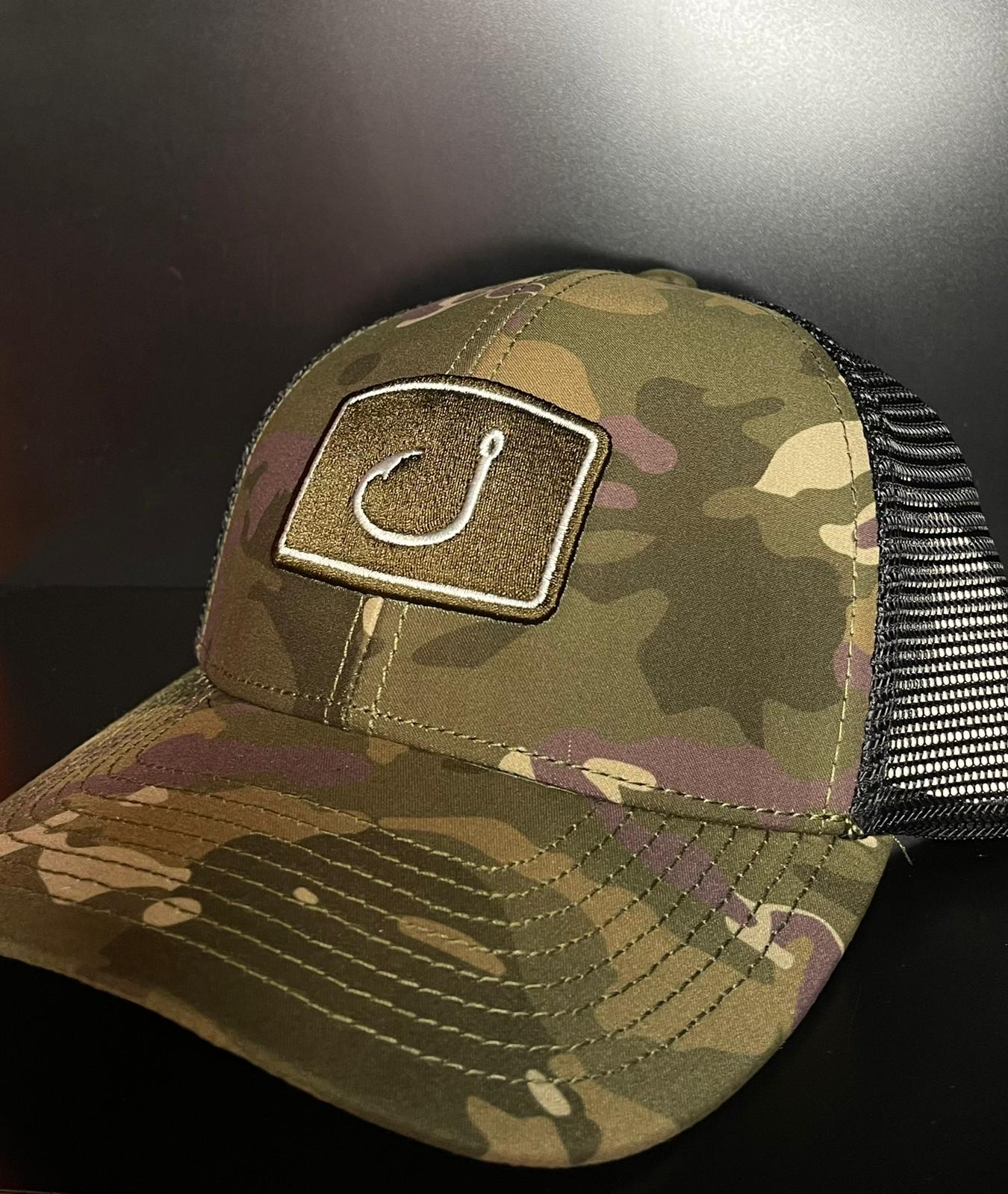 Hat Iconic Trucker Green Camo