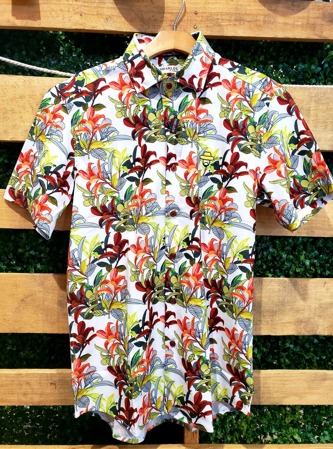 Sambarlot Shirt Tropical Orange