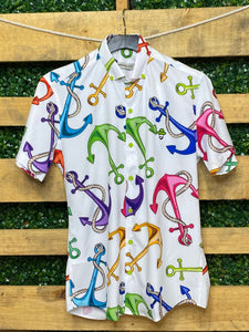 Sambarlot Colourful Anchor Shirt