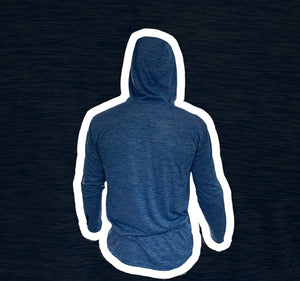 Technical Hood Royal Blue Heather