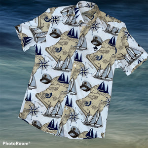 Sambarlot Sea Map Shirt