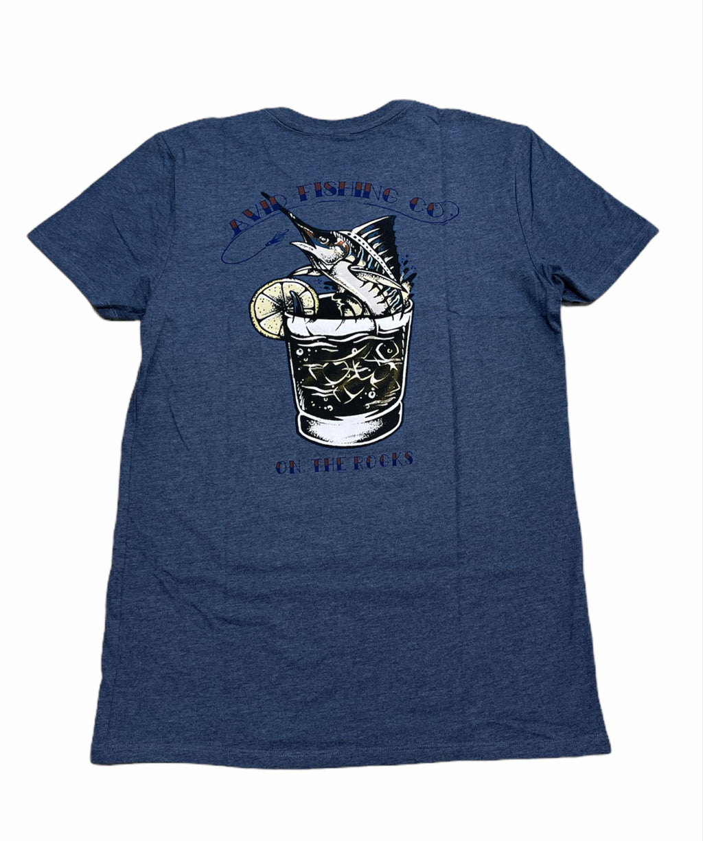Docktails Tee Navy Heather