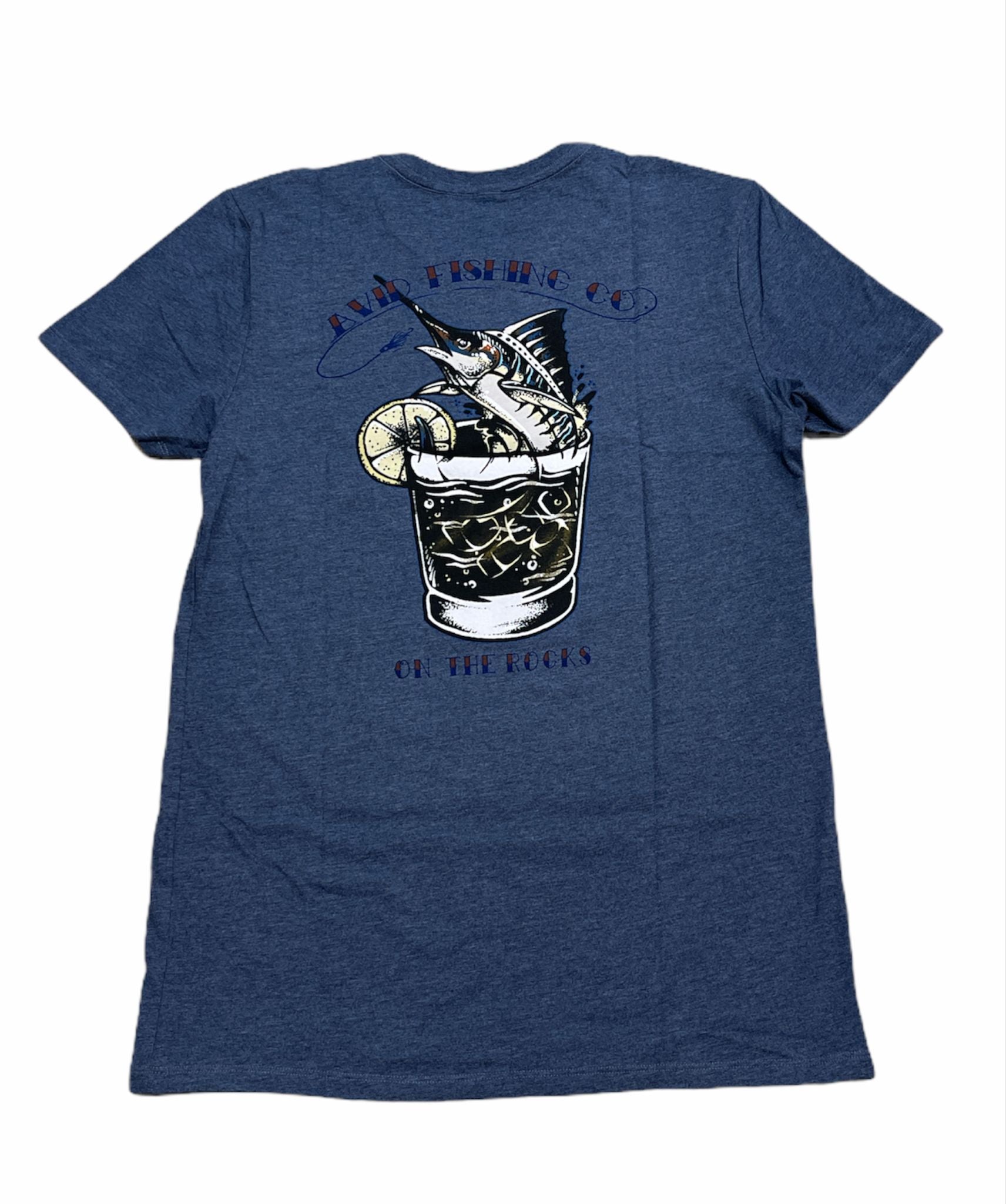 Docktails Tee Navy Heather