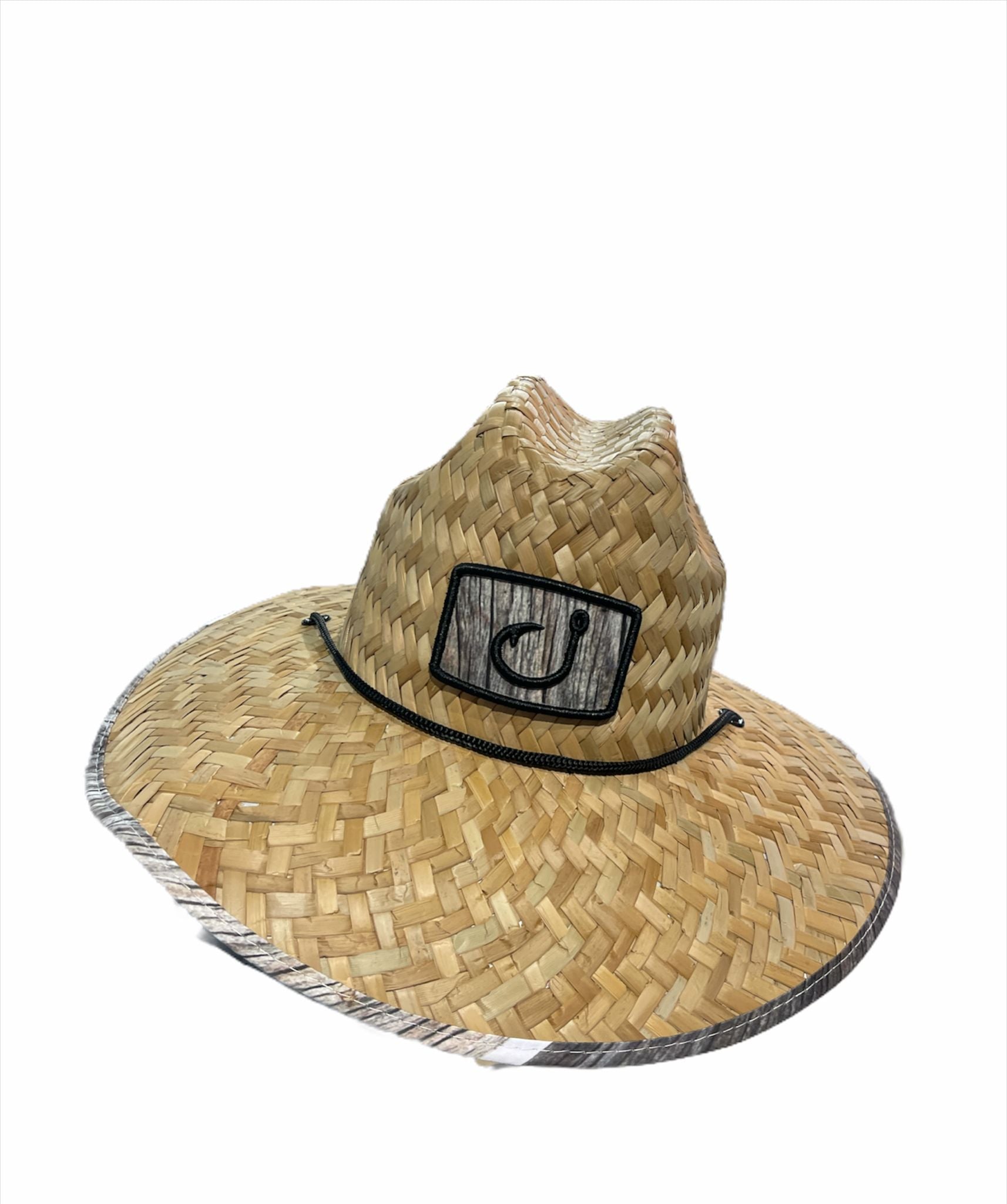 Hat Sundaze Straw Wood Grain