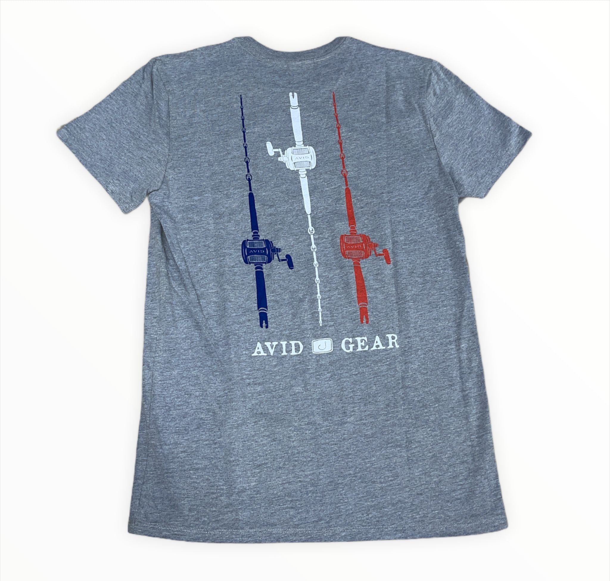 Fish Sticks Tee Heather Grey