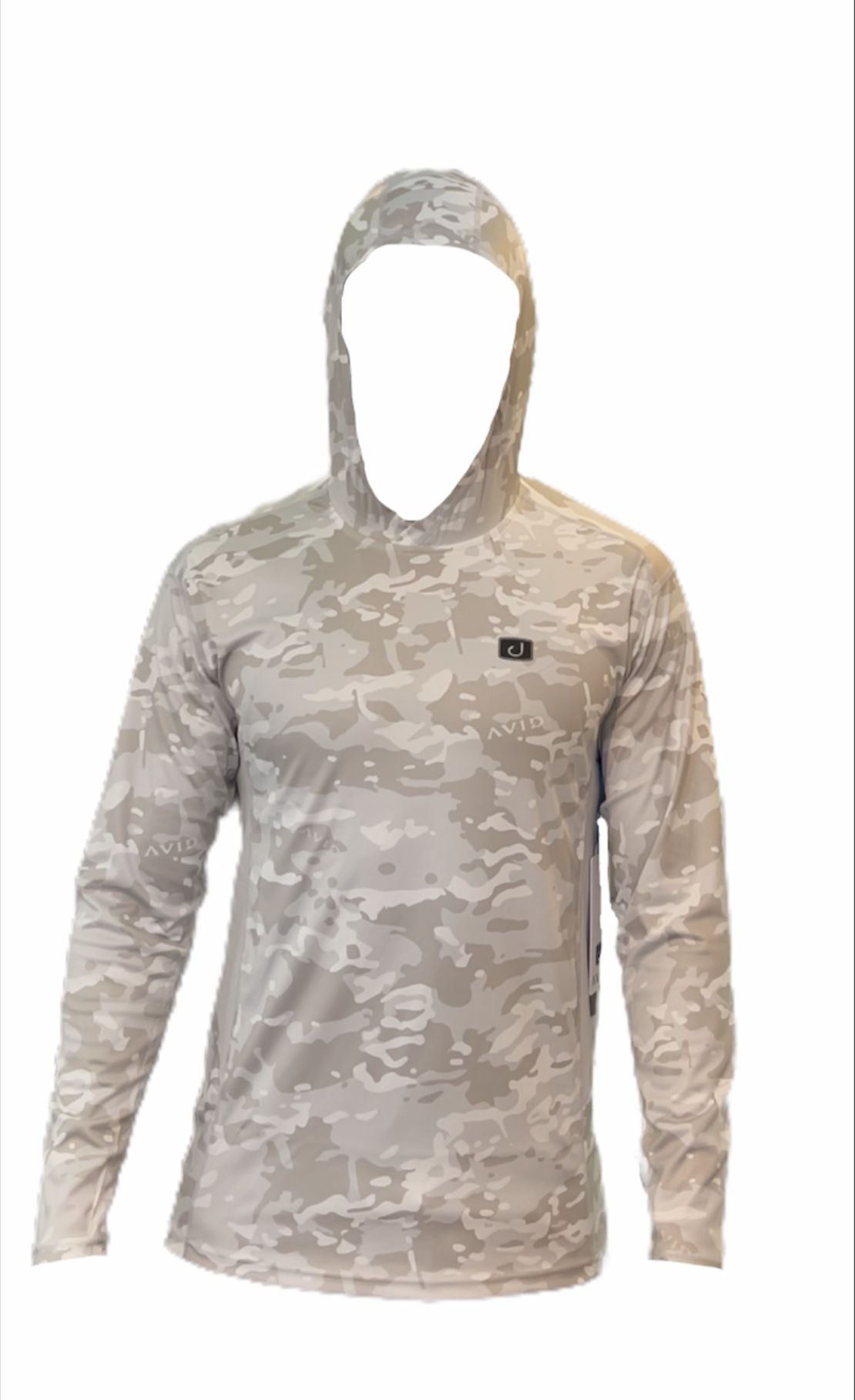 Kinetic Camo Avidry Hoodie Snow Camo