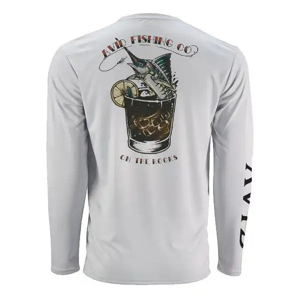 Docktails Avidry LS Glacier Grey