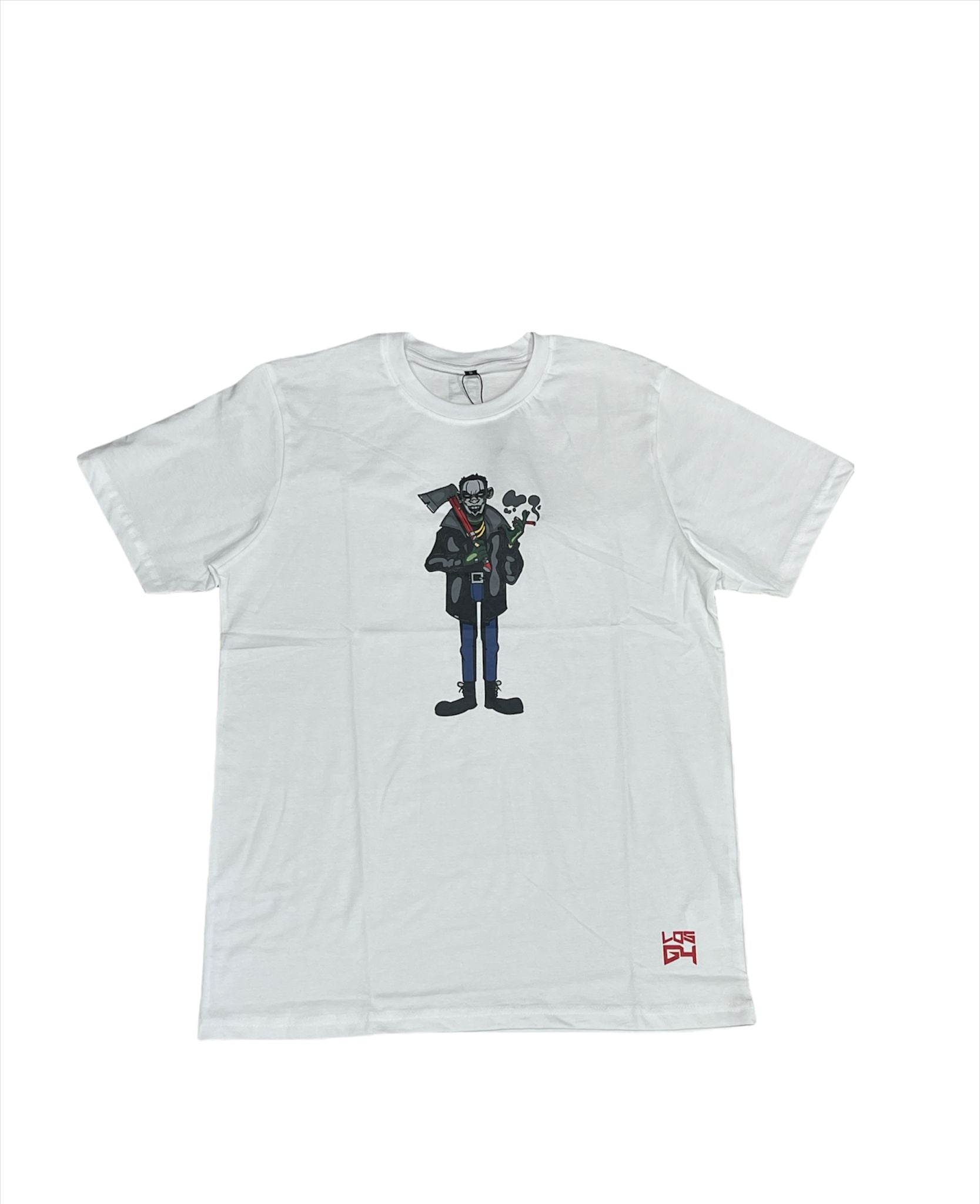 G-4 Tee Axe White