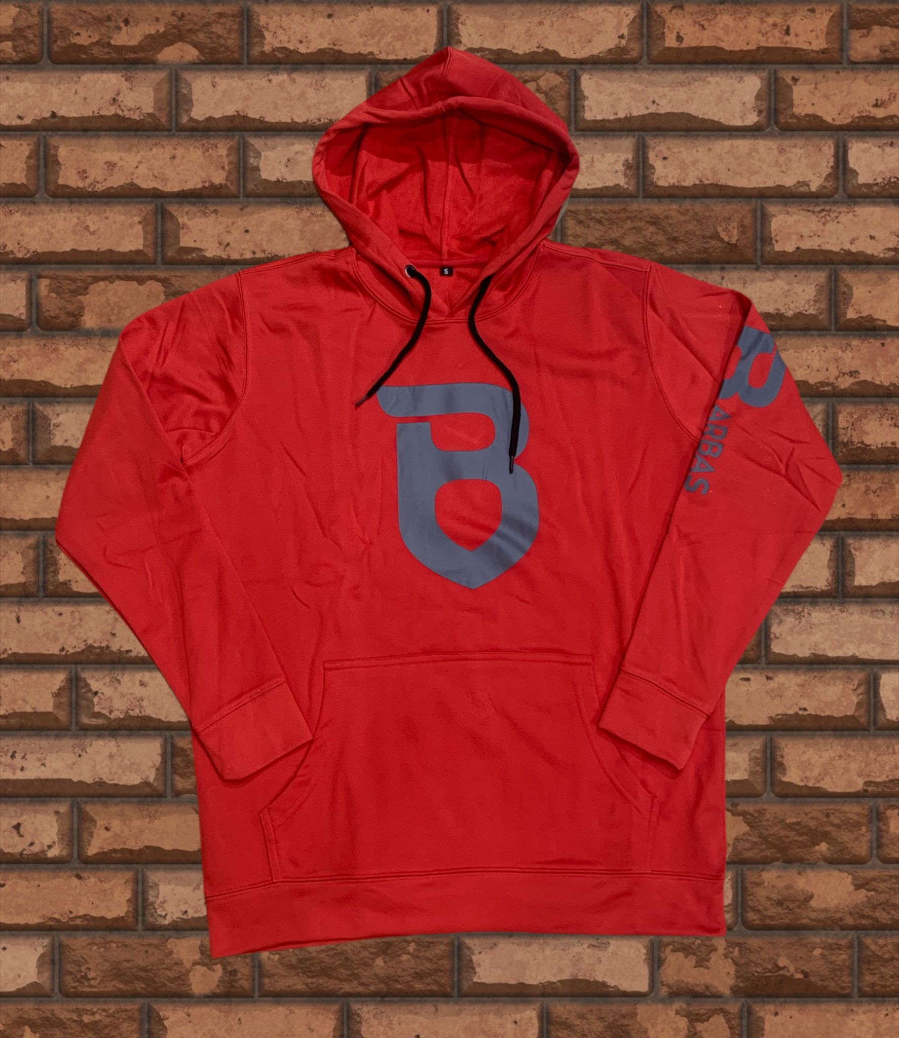 Hoodie Barbas Club Red