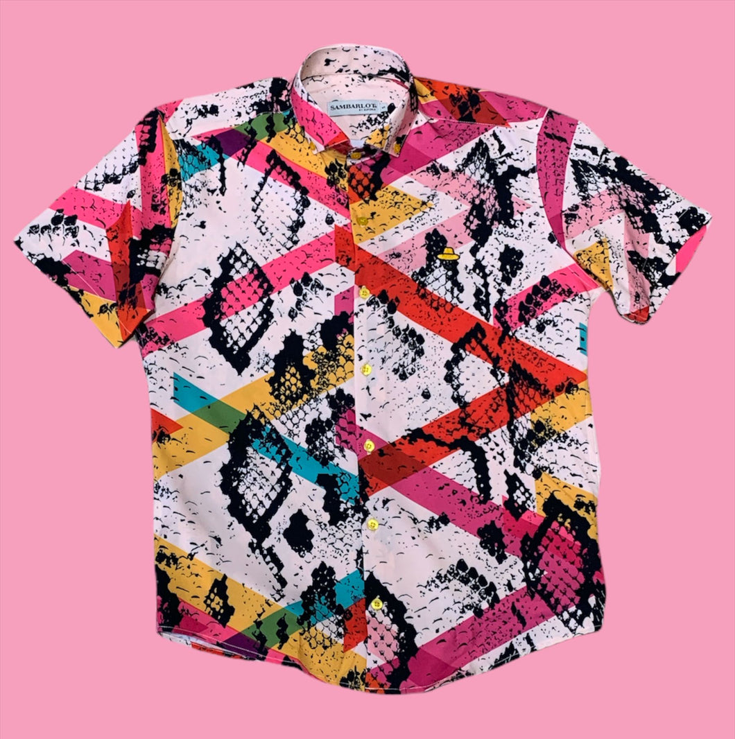 Sambarlot Coloful Python  Shirt